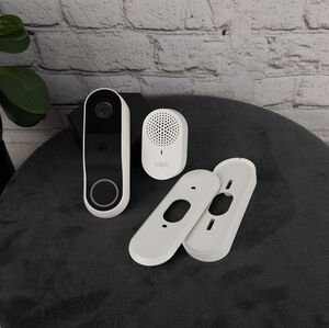 Kasa KD110 2K Smart doorbell w/ new chime, Hardwired 1080p HD 128GB max, tp-link